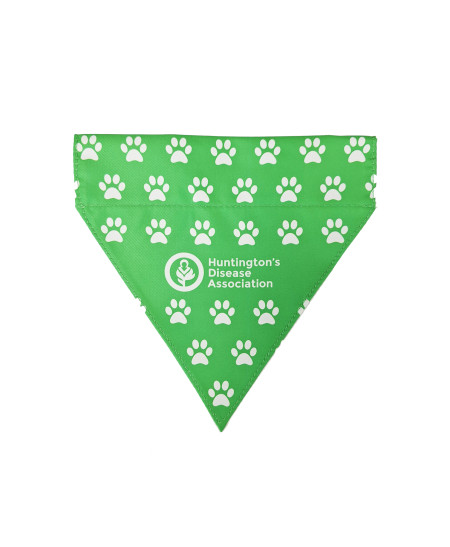 Huntington's disease dog bandana
