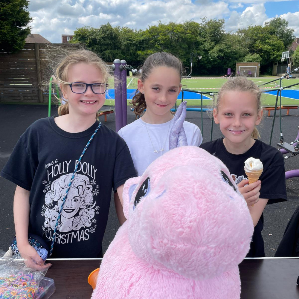 Elizabeth, Lucy and Charlotte  - Young Fundraiser of the year