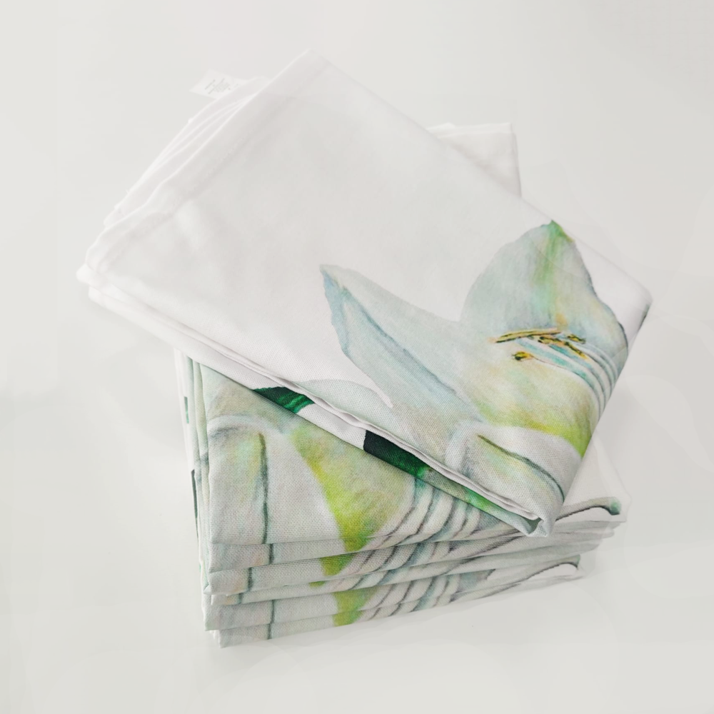 Amaryllis tea towels