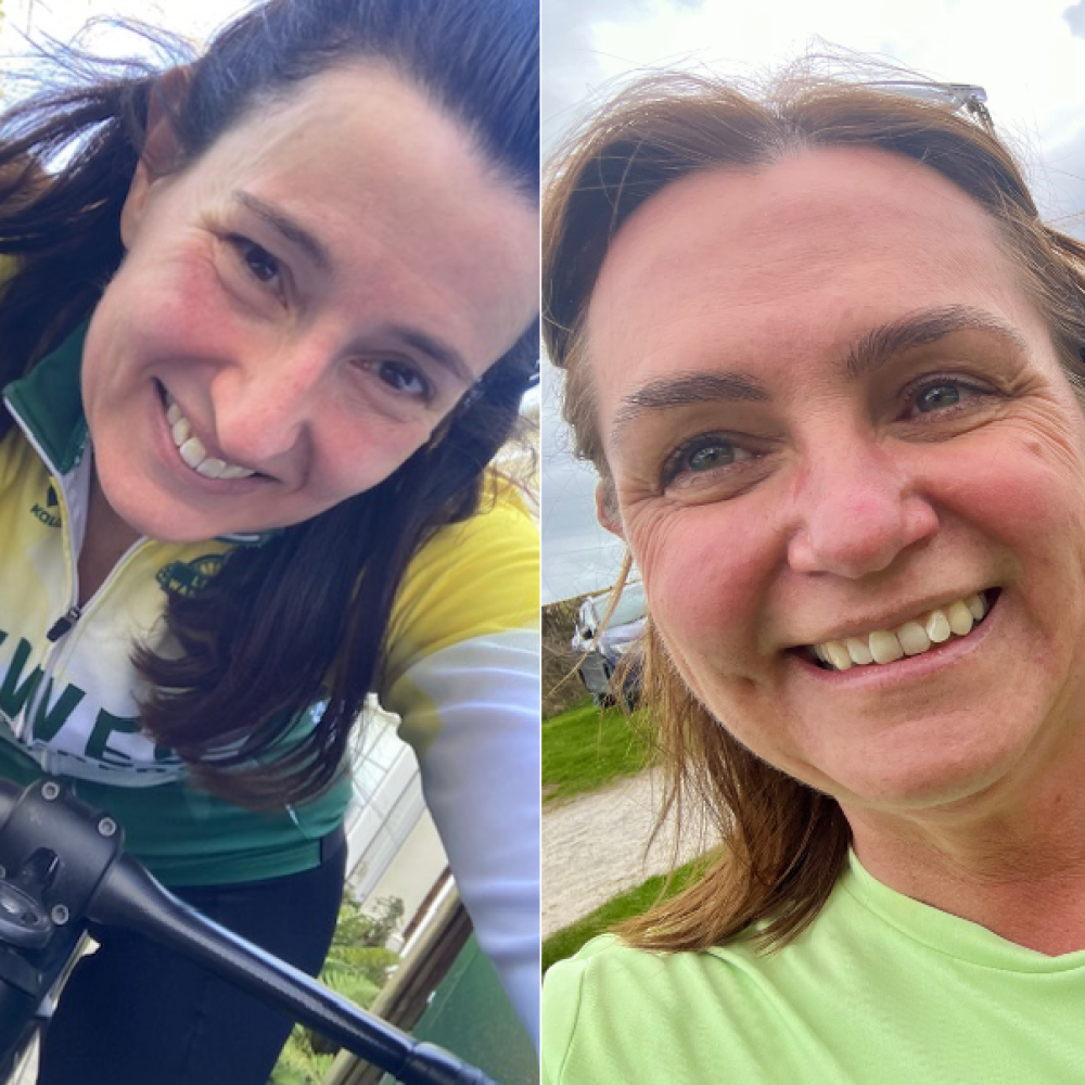 Rachel Kelley and Hannah Kelson