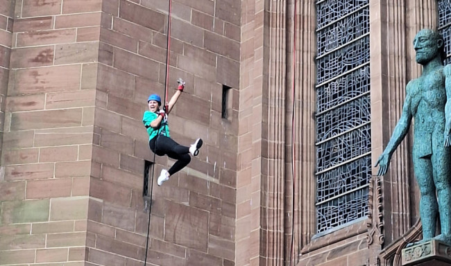 Liverpool abseil