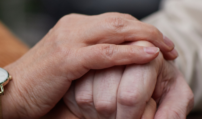 Holding hands 2
