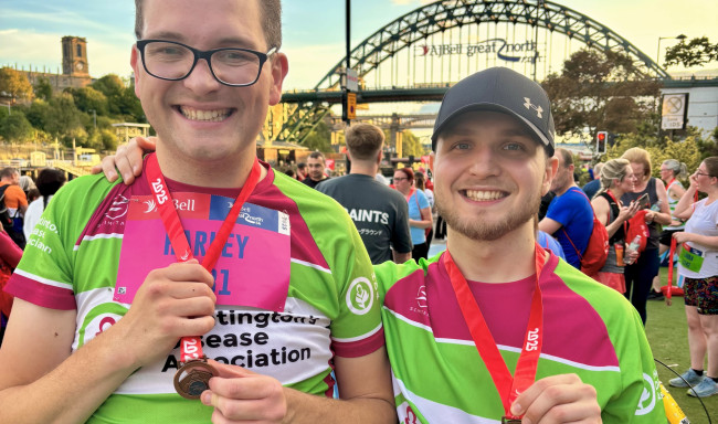 Great North Run fundraisers