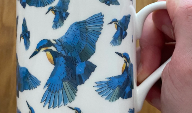 Kingfisher mug - Jolly Wild