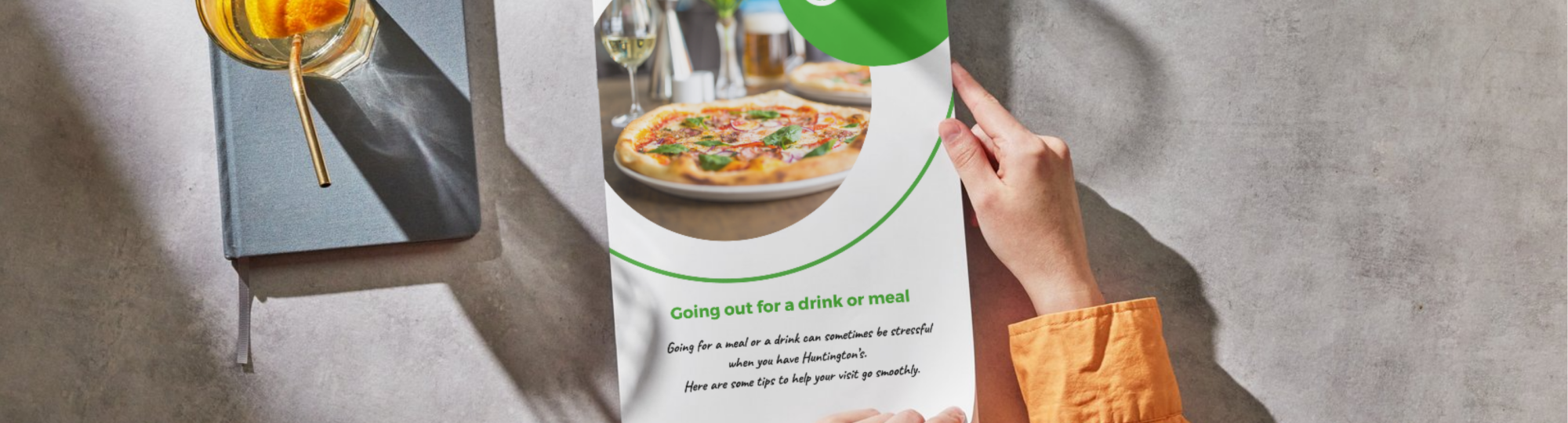 Eating out with Huntington's