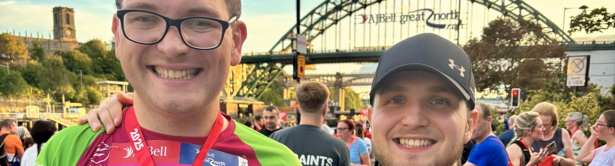 Great North Run fundraisers