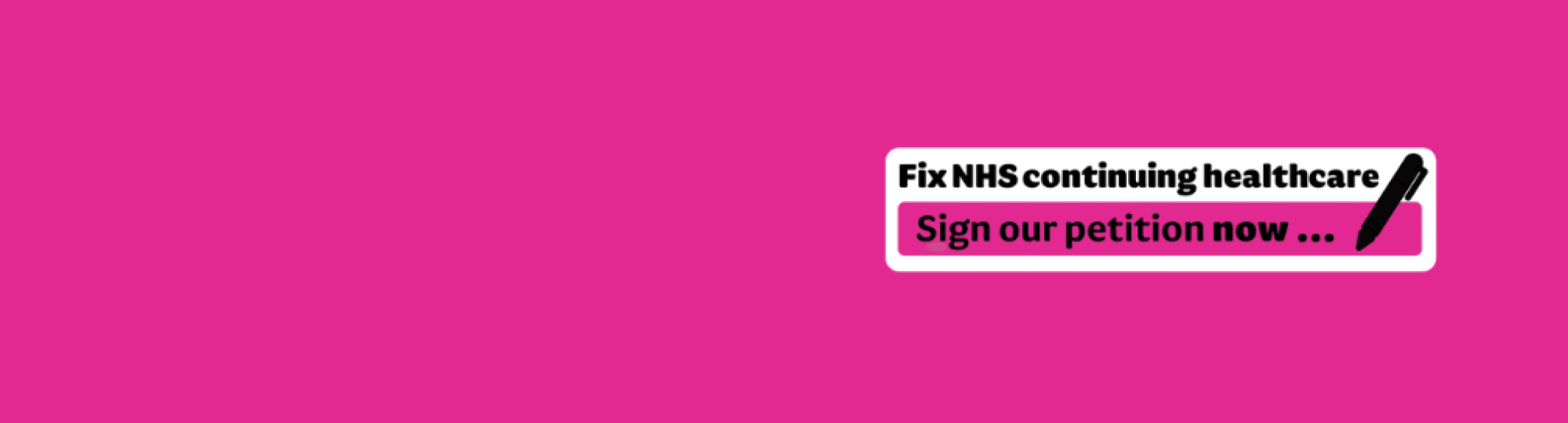 NHS petition